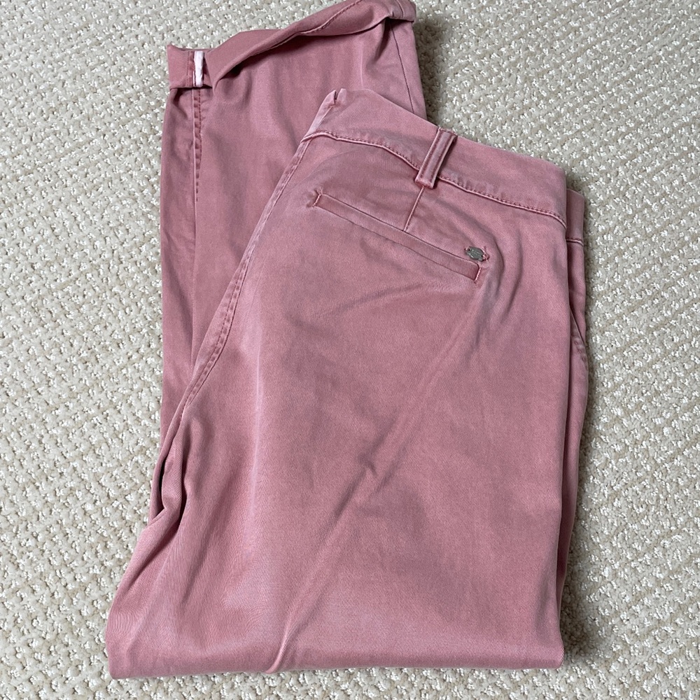 ecru The Mitchell chinos in Dusty Pink